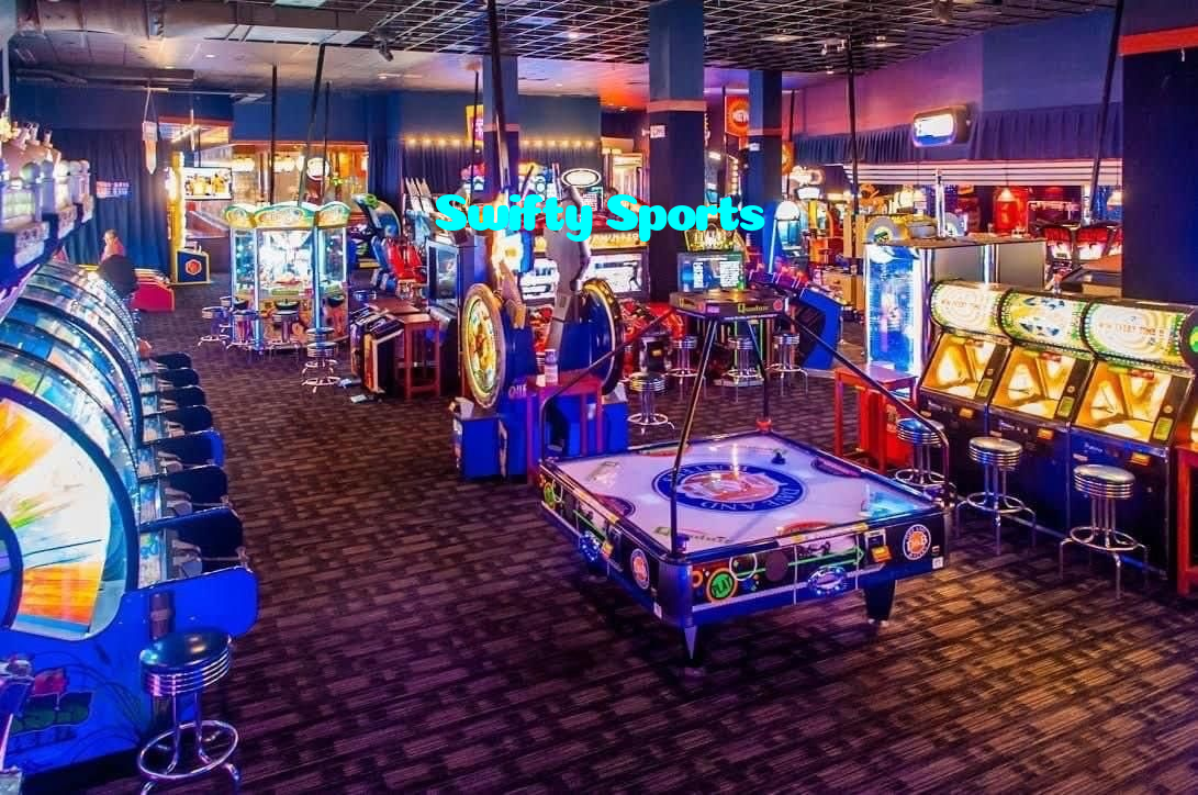 Swifty Sports casino presented on mobile device in Pakistan with slots and live games